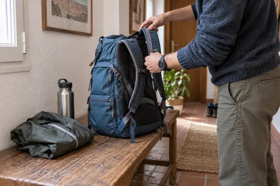 Imagen ilustrativa de mochilas de emergencia