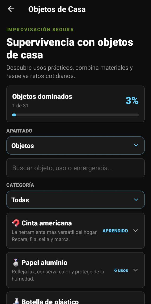 Función en Android: Objetos de casa: aprovecharlos sin improvisaciones peligrosas